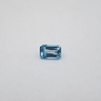 Topaz - Swiss Blue, Ośmiokąt, 6x4 mm - 2