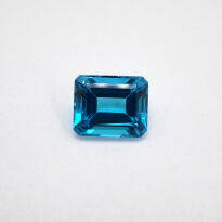Topaz - Swiss Blue, Ośmiokąt, 12x10 mm - 2