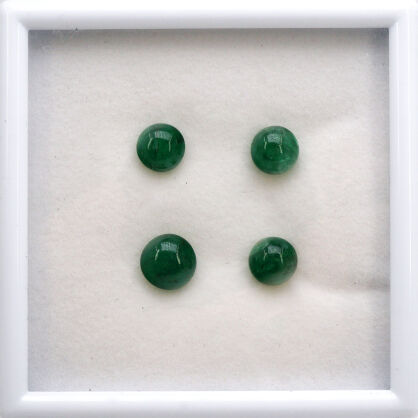 Szmaragd, Okrągły, 7 mm