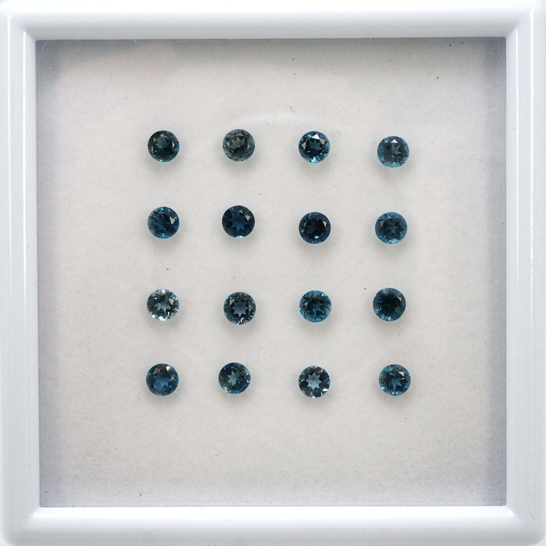 London Topaz, Okrągły, 3.50 mm