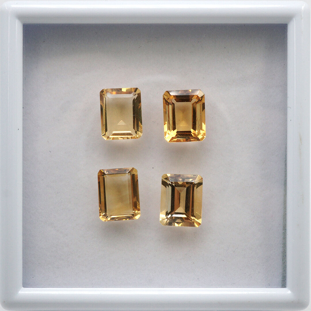 Cytryn, Ośmiokąt, 10x8 mm