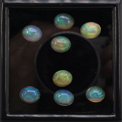 Opal, Owalny, 10x8 mm