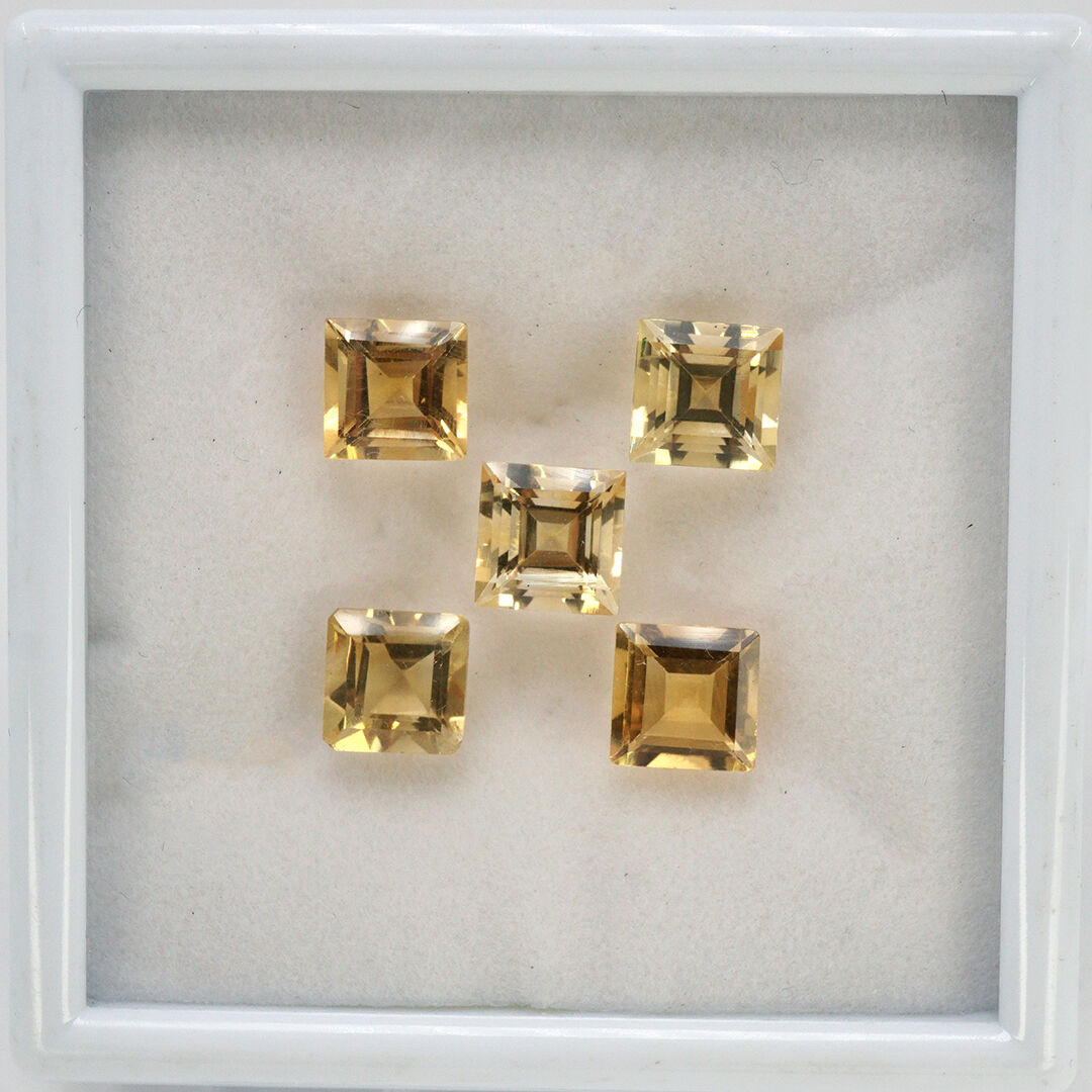 Cytryn, Kwadrat, 8x8 mm
