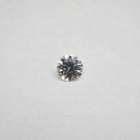 Cyrkon - Bezbarwny, Okrągły, 6 mm - 2