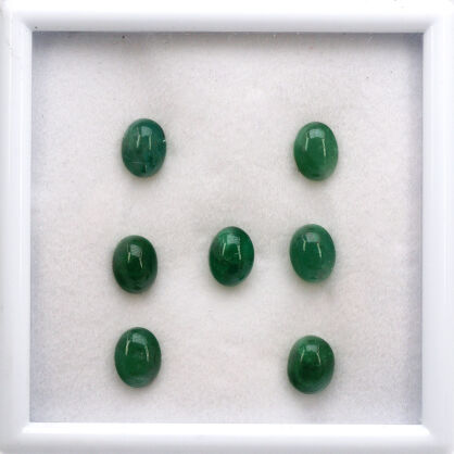 Szmaragd, Owalny, 8x6 mm