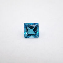 Topaz - Swiss Blue, Kwadrat, 6x6 mm - 2
