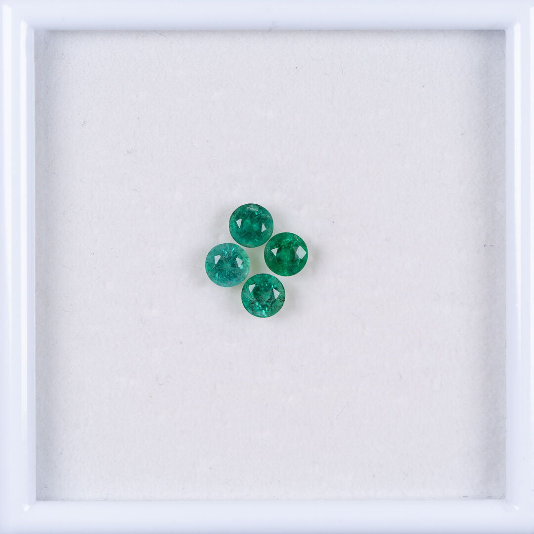 Szmaragd, Okrągły, 4.80 mm