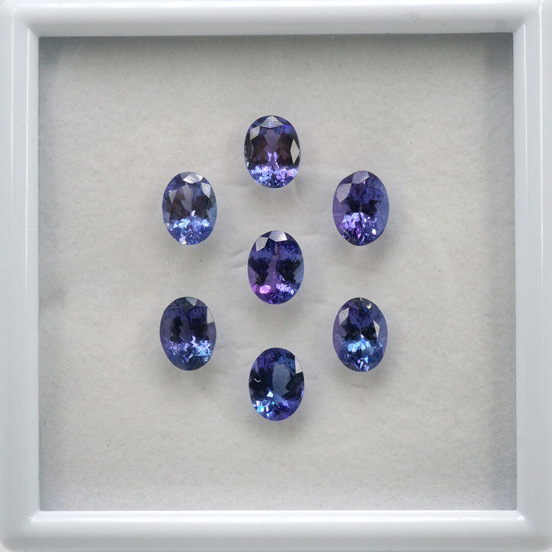 Tanzanit, Owalny, 8x6 mm
