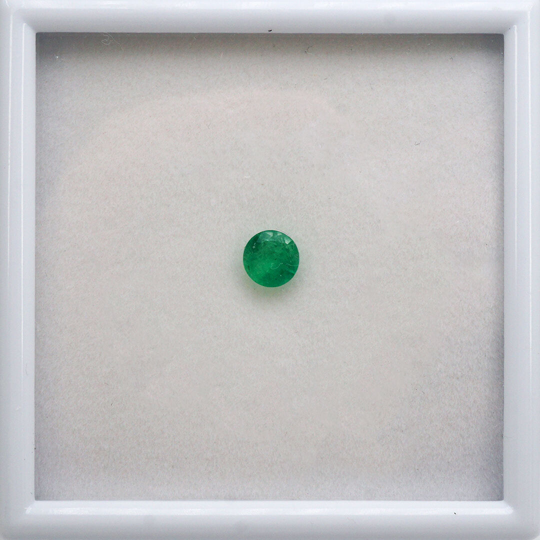 Szmaragd, Okrągły, 6 mm