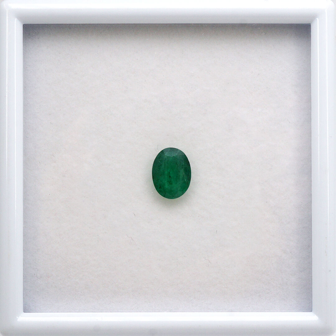 Szmaragd, Owalny, 9x7 mm