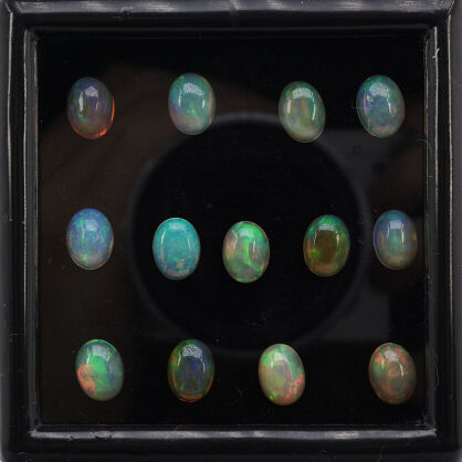 Opal, Owalny, 8x6 mm