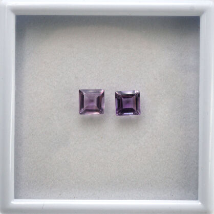 Ametyst, Kwadrat, 7x7 mm