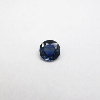 Szafir afrykański, Okrągły, 5 mm - 2