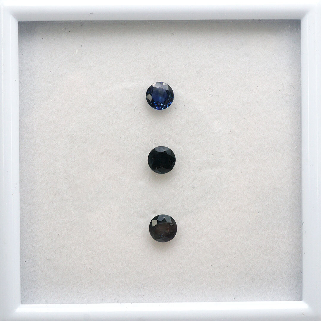 Szafir afrykański, Okrągły, 5 mm