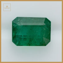 Szmaragd, Ośmiokąt, 8x6 mm