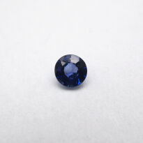 Szafir dyfuzyjny, Okrągły, 4 mm - 2