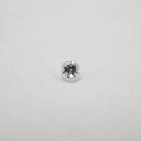 Topaz Bezbarwny, Okrągły, 3.50 mm - 2