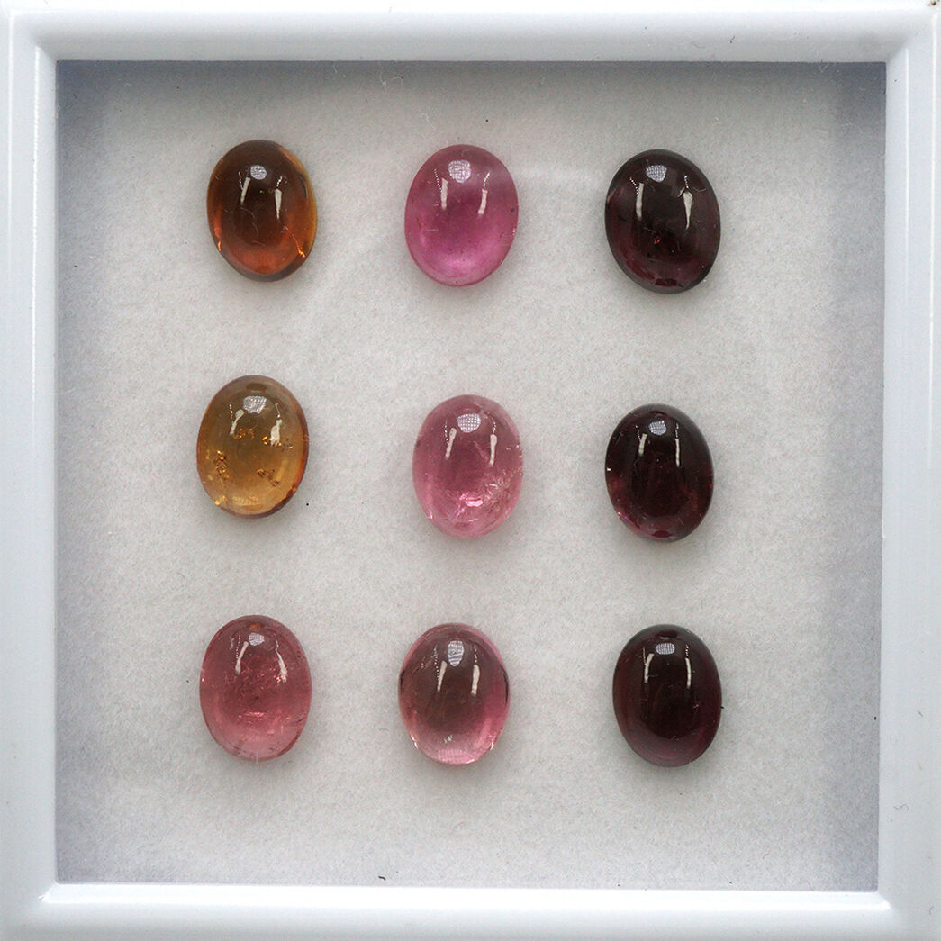 Turmalin, Owalny, 9x7 mm