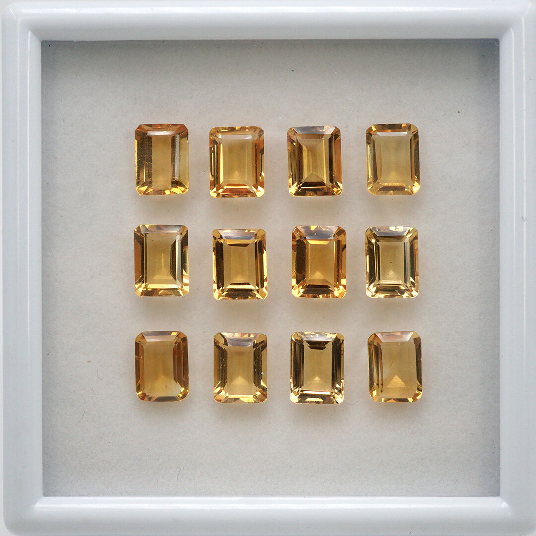 Cytryn, Ośmiokąt, 8x6 mm