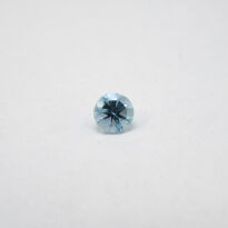 Topaz - Sky Blue, Okrągły, 4 mm - 2