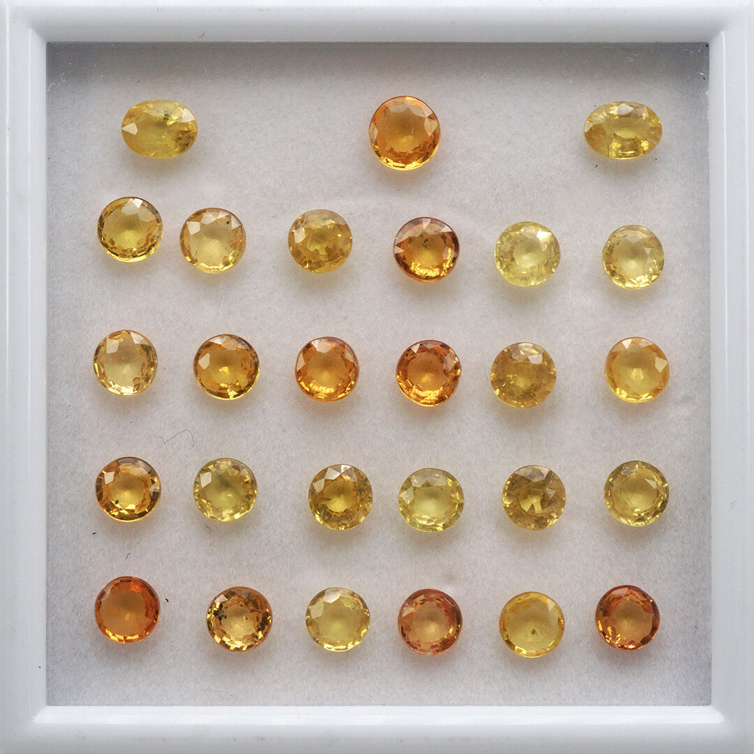 Szafir dyfuzyjny, Okrągły, 5 mm