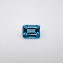 Topaz - Swiss Blue, Ośmiokąt, 8x6 mm - 2