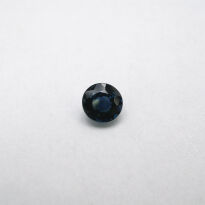 Szafir afrykański, Okrągły, 4 mm - 2