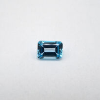 Topaz - Swiss Blue, Ośmiokąt, 7x5 mm - 2