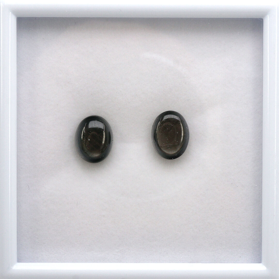 Szafir - Gwieździsty, Owalny, 10x8 mm