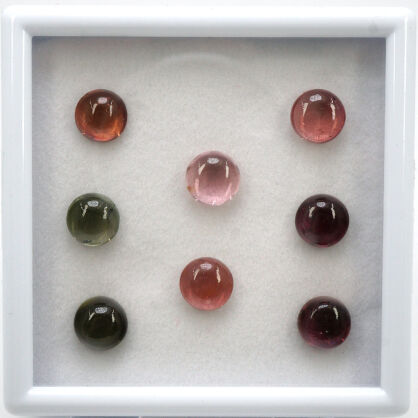 Turmalin, Okrągły, 8 mm