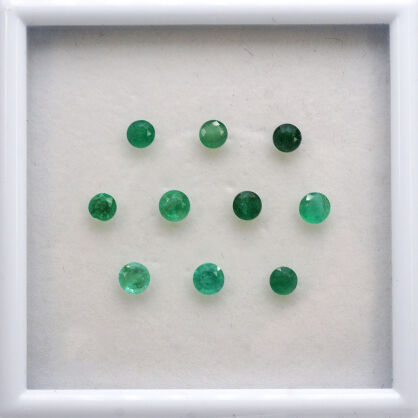 Szmaragd, Okrągły, 4.50 mm