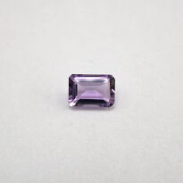 Ametyst, Ośmiokąt, 7x5 mm - 2
