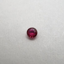 Rubin Afrykański, Okrągły, 3.50 mm - 2