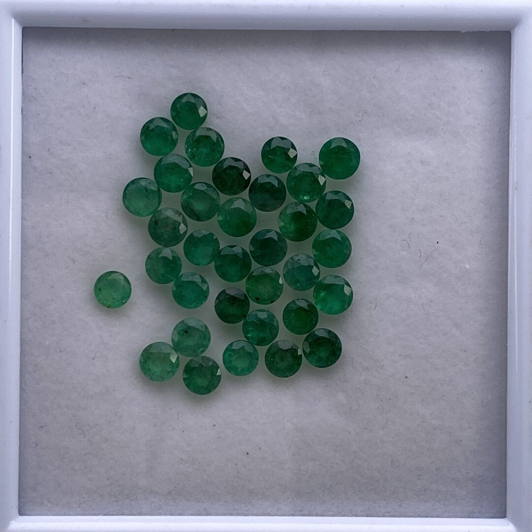 Szmaragd, Okrągły, 4.00 mm