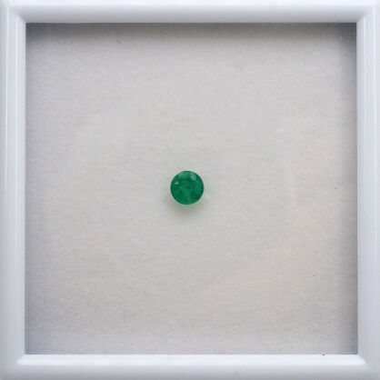 Szmaragd, Okrągły, 5 mm