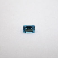 Topaz - Swiss Blue, Ośmiokąt, 5x3 mm - 2