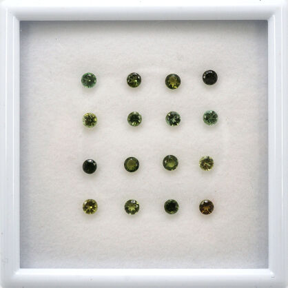 Turmalin, Okrągły, 3 mm