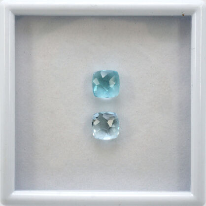 Topaz - Sky Blue, Fantazyjny, 8 mm