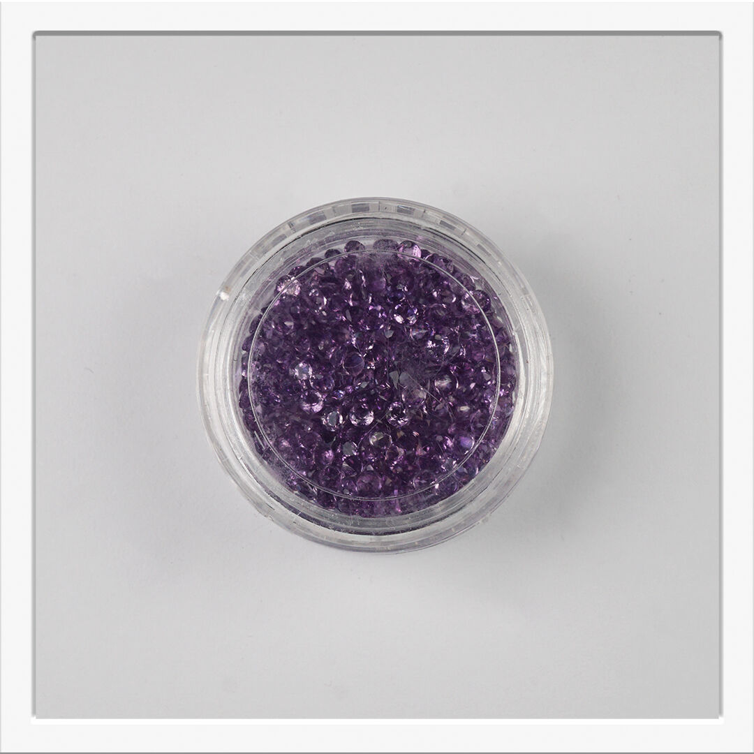 Ametyst, Okrągły, 2 mm