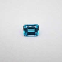 Topaz - Swiss Blue, Ośmiokąt, 8x6 mm - 2