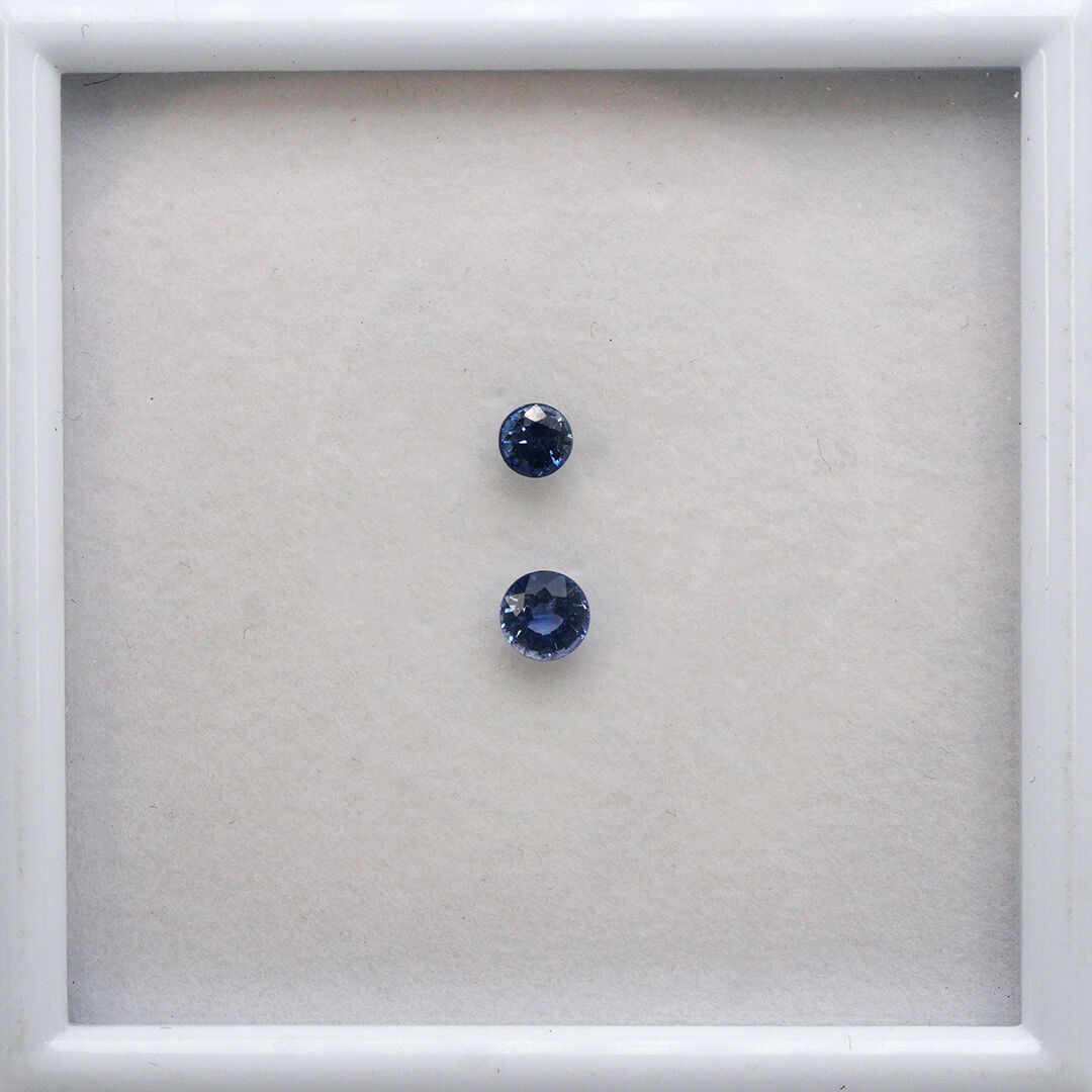 Szafir, Okrągły, 4 mm