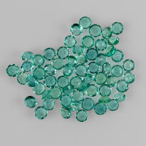 Szmaragd, Okrągły, 3 mm