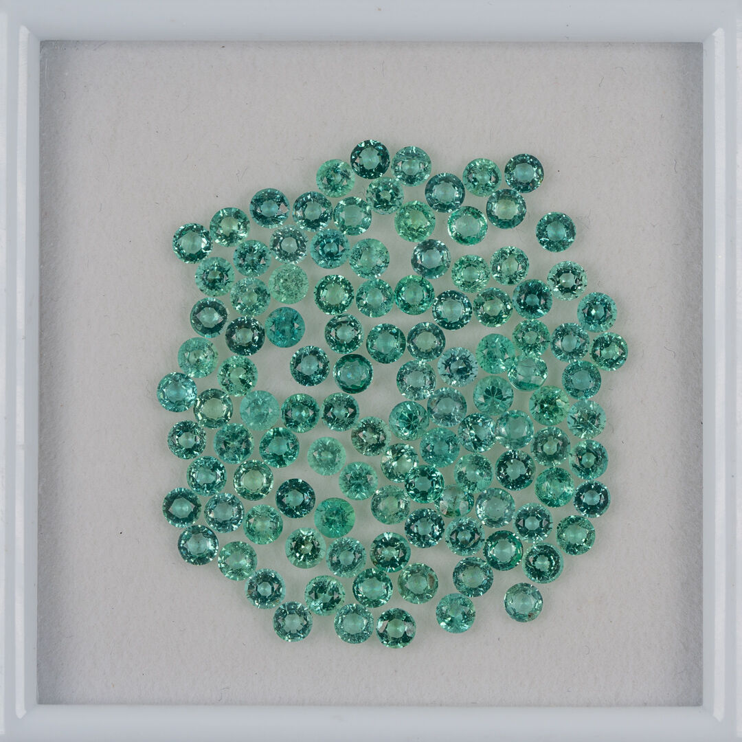 Szmaragd, Okrągły, 3 mm