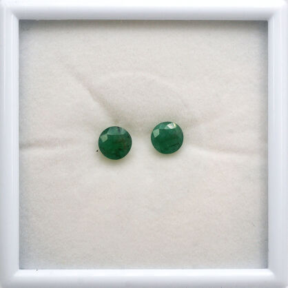 Szmaragd, Okrągły, 7 mm