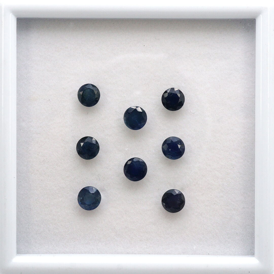 Szafir afrykański, Okrągły, 5 mm