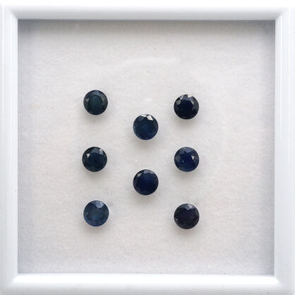 Szafir afrykański, Okrągły, 5 mm