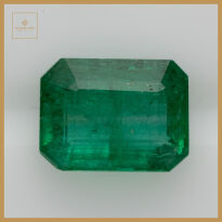 Szmaragd, Ośmiokąt, 8x6 mm