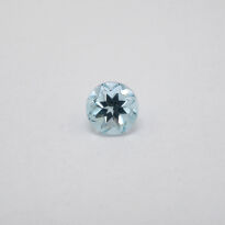 Topaz - Sky Blue, Okrągły, 7 mm - 2