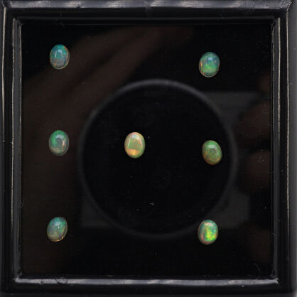 Opal, Owalny, 5x4 mm