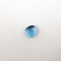 Topaz - Swiss Blue, Serce, 7 mm - 2
